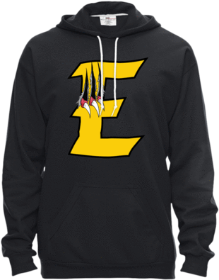 Raptor Claw Tear Hooded Fleece - Hoodie (400x400), Png Download
