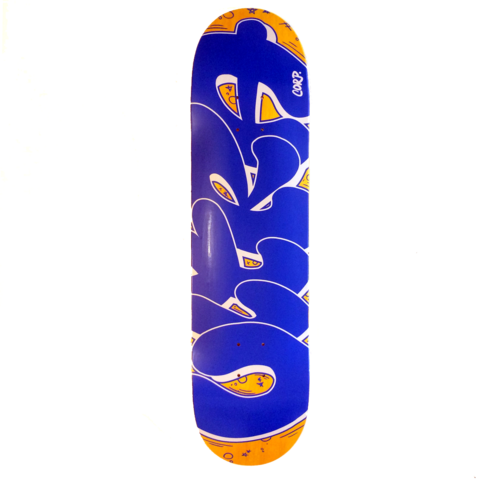Ultracorp - Blue Bubble - Deck - Skateboard Deck (480x480), Png Download