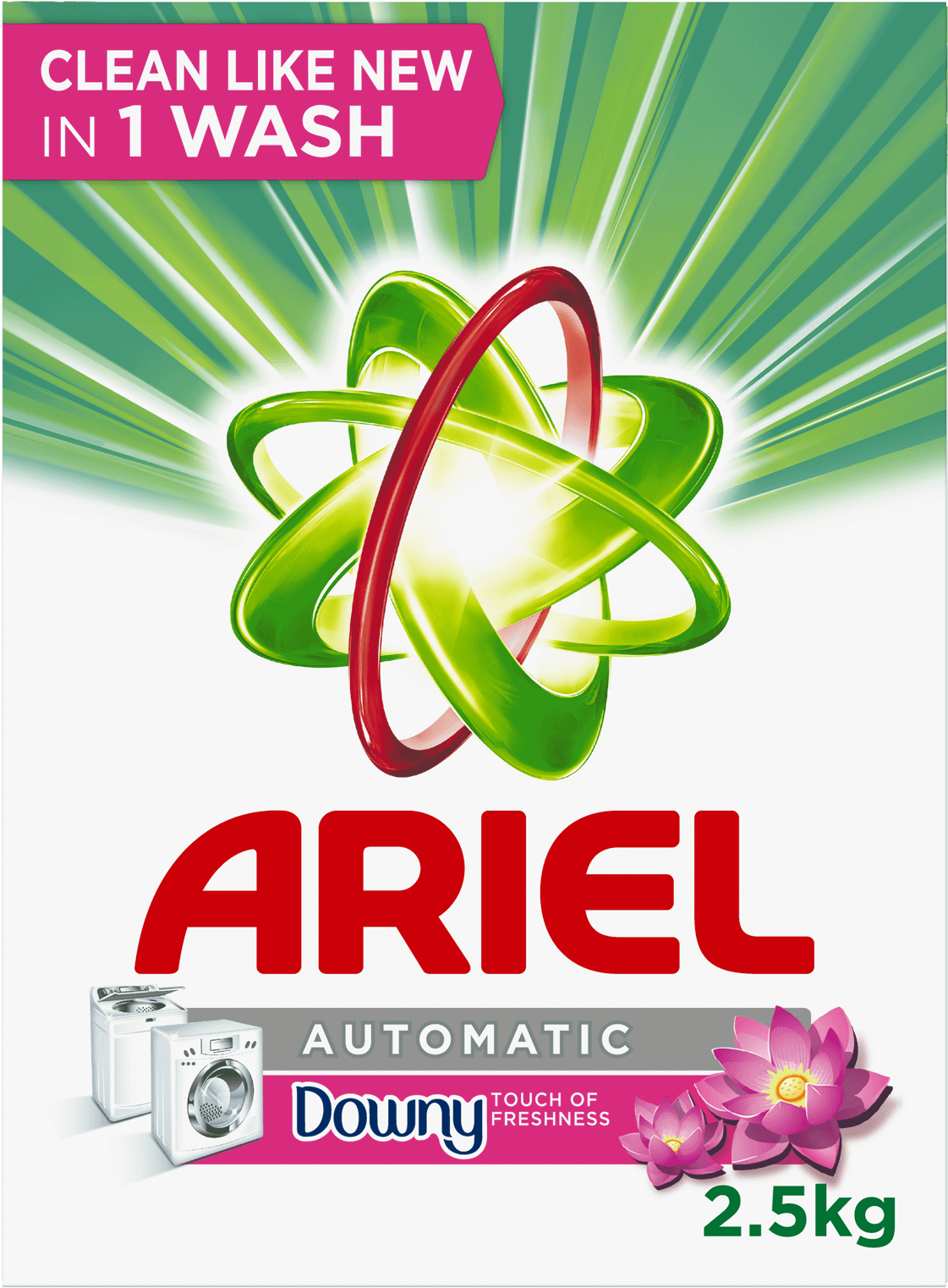 Ariel Automatic Washing Powder Laundry Detergent Touch - Ariel Powder (1600x1600), Png Download