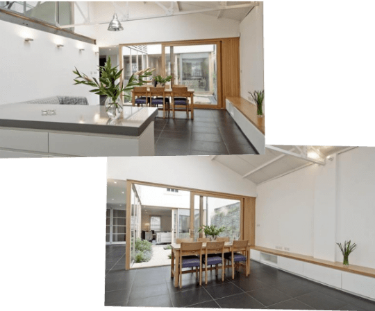 “nice Big House” - Interior Design (540x449), Png Download