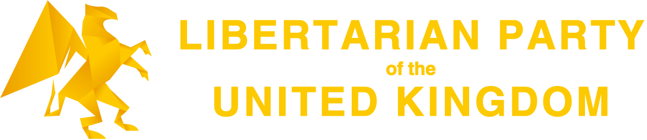 Menu - Libertarian Party Uk Logo (1273x277), Png Download