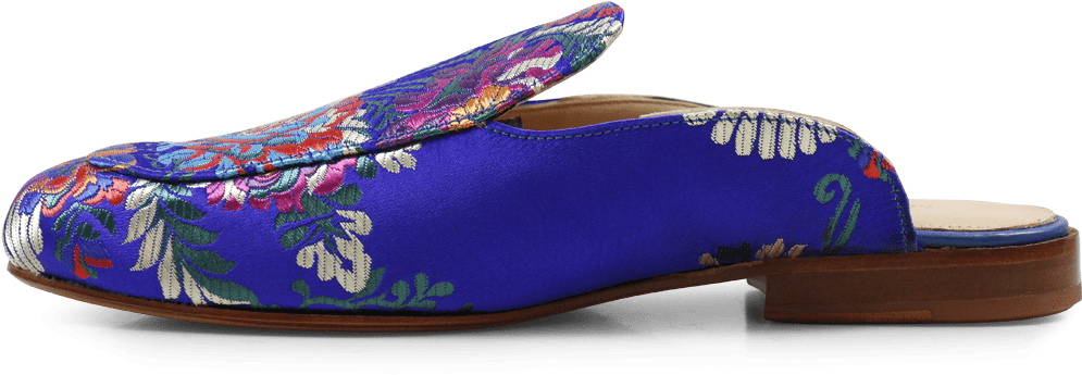 Mules Mia 6 Korela Electric Blue Ls Natural - Muiltjes Melvin & Hamilton Mia 6 Korela Electric (1024x1024), Png Download