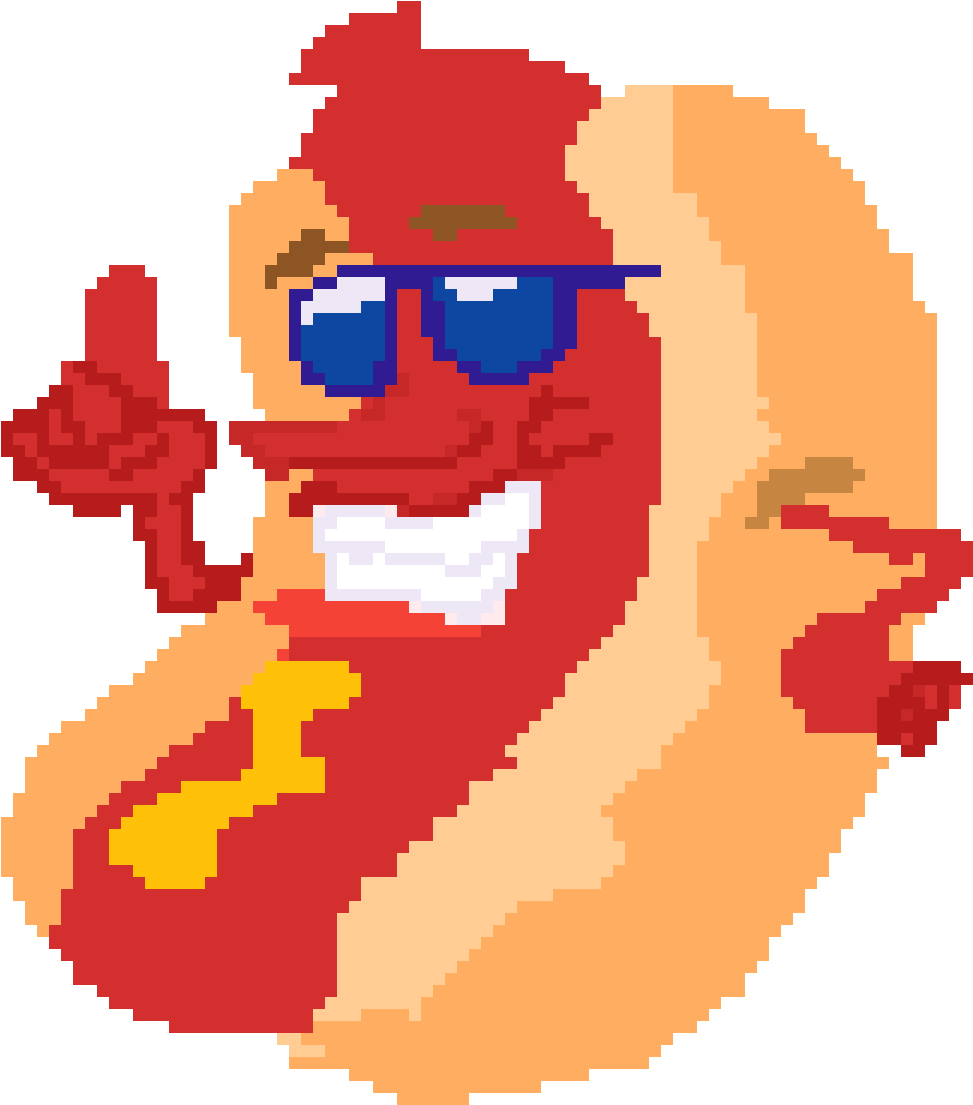 Cartoon Hotdog - Joint Or113 Pour Riveteuse Rac 180 Far (1200x1200), Png Download