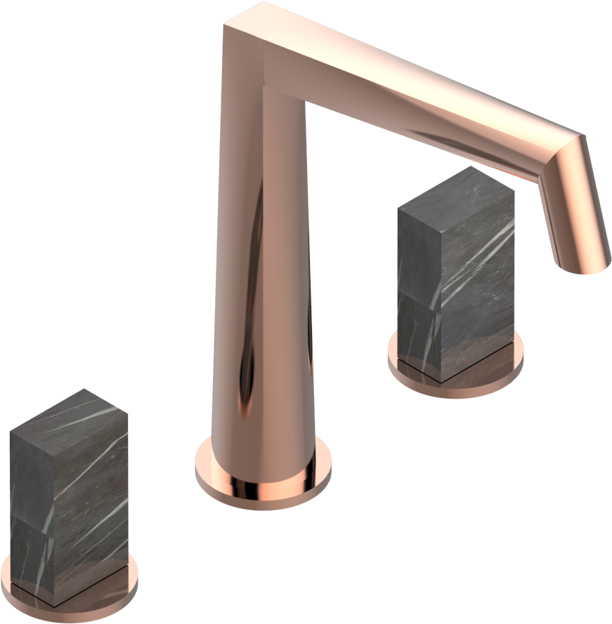 Rose Gold - Marble (1000x1000), Png Download