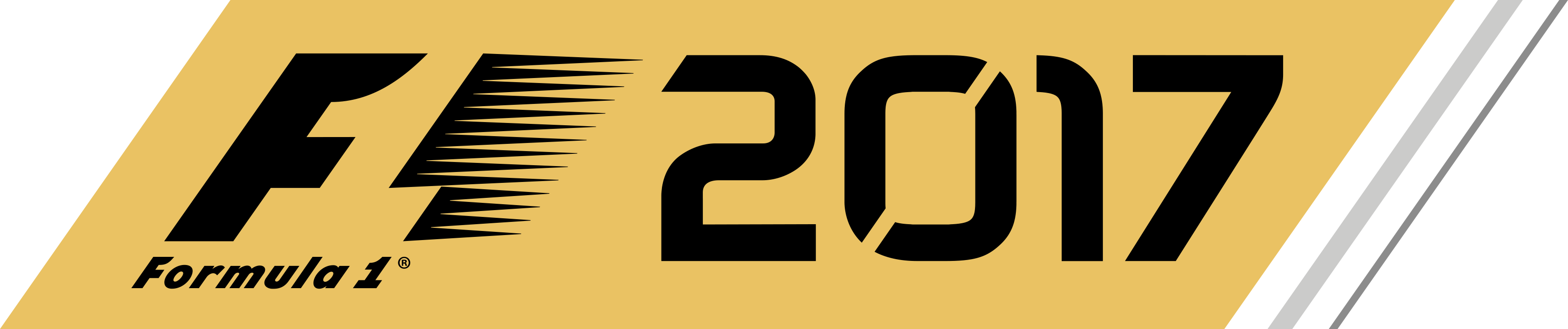 F1 2017 Manual - F1 2017 Codemasters Logo (3456x725), Png Download