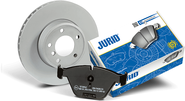 Jur#brake Pad Disc Pack - Brake Disc Set (2) - Ferodo - Volvo V70 Xc70 S70 (ddf1259) (800x509), Png Download