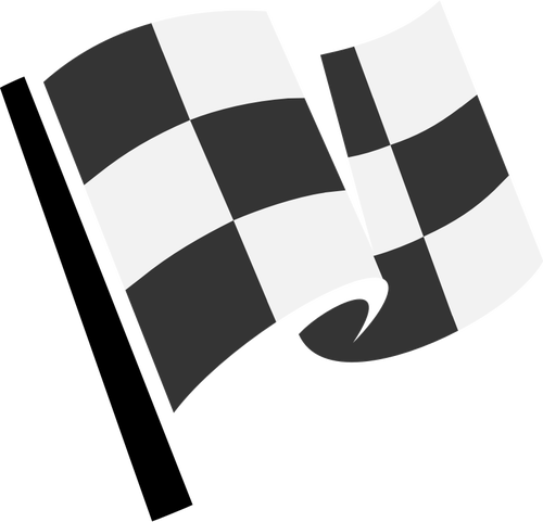 Bandeira Formula 1 Png - Checkered Flag Clipart (500x481), Png Download