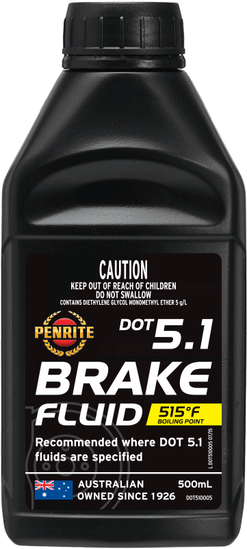 1 Brake Fluid - Penrite Super Dot 4 Brake Fluid 500ml (481x826), Png Download