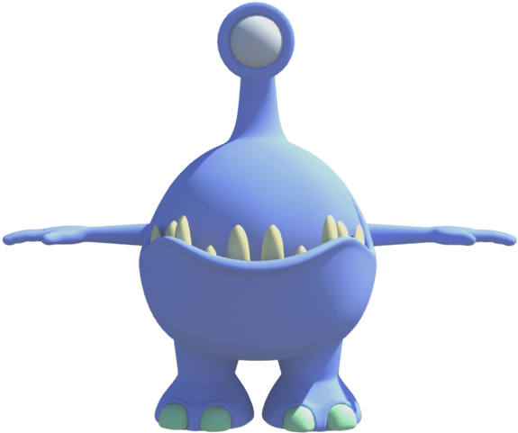 Monster - Cartoon (614x540), Png Download