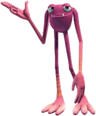 Nicholas "lanky" Schmidt - Disney/pixar Monsters, Inc. Sticker (400x400), Png Download