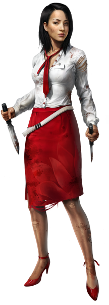 Download Download Png - Dead Island Characters Xian Mei (216x600), Png Download