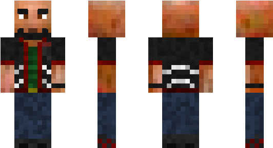 Minecraft Skin Vairan - Minecraft Pvp Bear Skin (600x348), Png Download