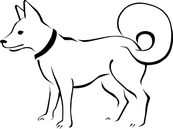 Zoom - Animals Clipart Black And White (561x420), Png Download