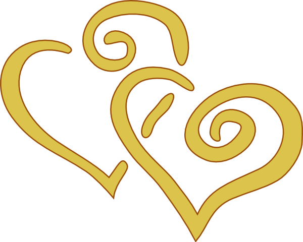 Heart Scroll Svg Clip Arts 600 X 480 Px (600x480), Png Download