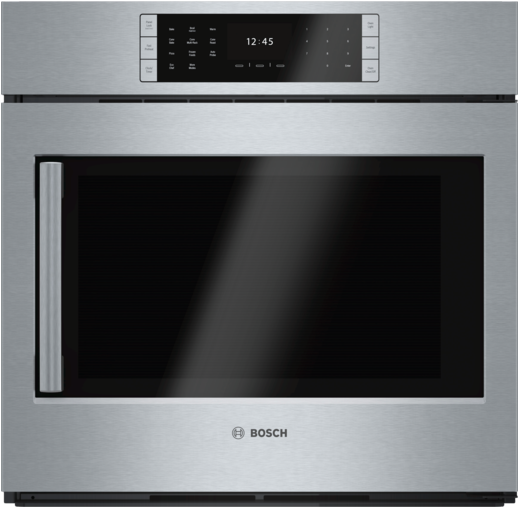 Bosch Hblp451ruc Benchmark Single Oven, 30" - Bosch Wall Oven (900x506), Png Download