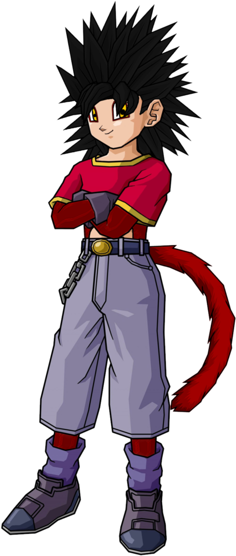 World Wars And The - Dragon Ball Pan Super Saiyan 4 (685x1165), Png Download