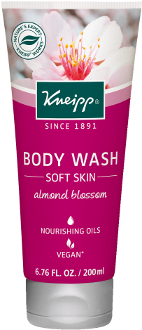 Almond Blossom Body Wash - Kneipp Almond Blossom Body Wash Soft Skin 200 Ml (400x600), Png Download