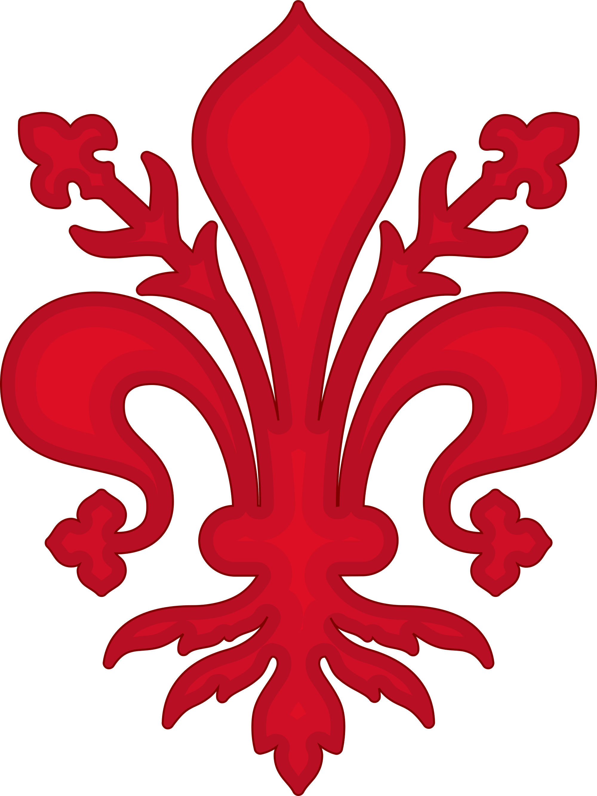 Open - Png Louisiana Fleur De Lis (2000x2667), Png Download
