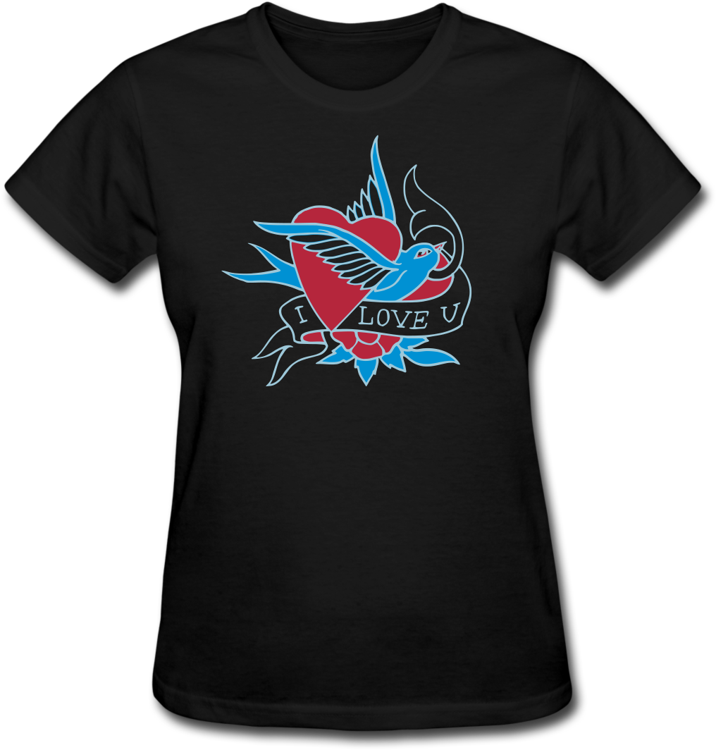 Love Tattoo T-shirt - Home School Tee Shirts (1200x1200), Png Download