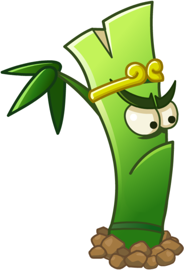 Yet Another Chinese Exclusive Bamboo Plant - Pvz 2 Lord Bamboo (580x580), Png Download