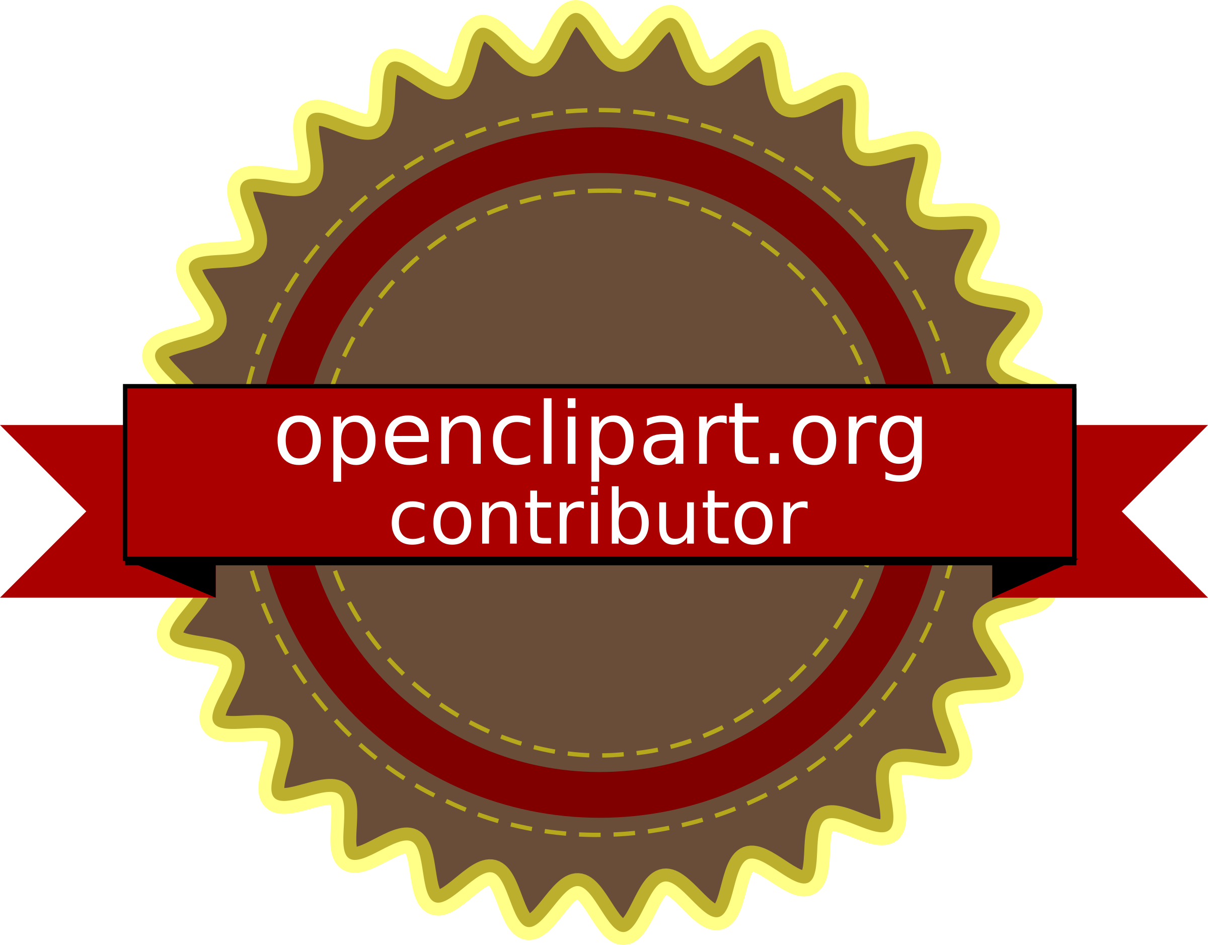 This Free Icons Png Design Of Contributor Badge (2400x1877), Png Download