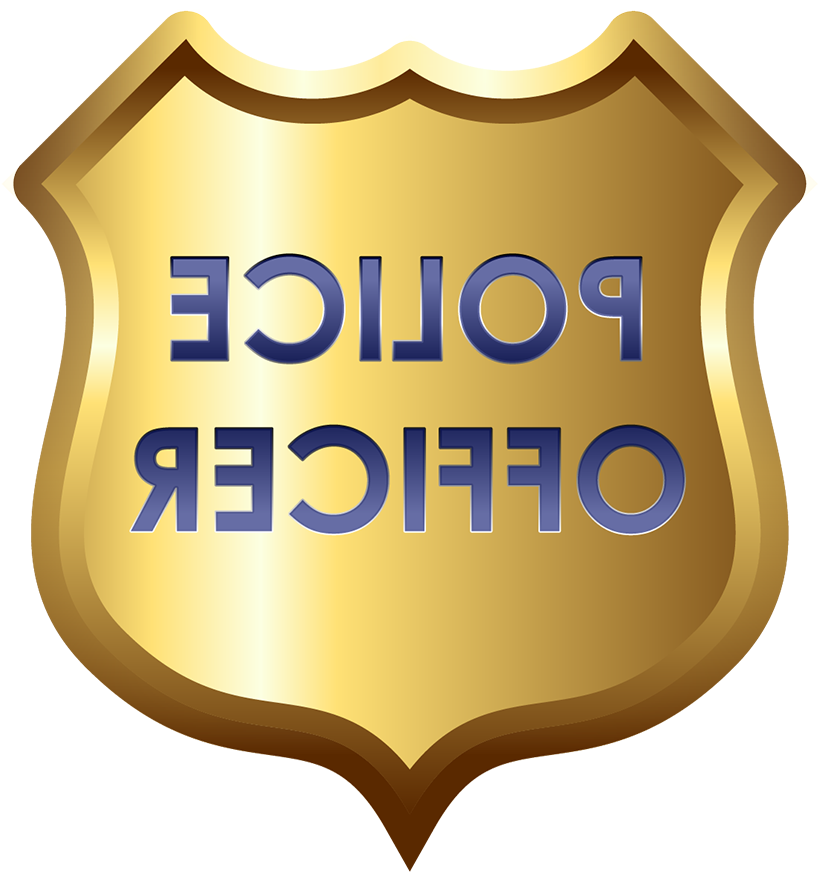 Printable Badges For Kids - Easy Police Badge Clipart (900x992), Png Download