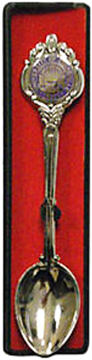 Silver Spoon With Seal - Medal (820x1000), Png Download