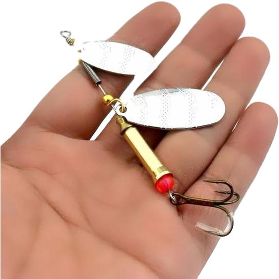 Fishing Lure Silver Spoon Fishing Lures 5 Piece Collection - Fishing Lure (630x630), Png Download
