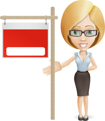 Cartoon Businesswoman Png - Business Woman Cartoon Png (348x400), Png Download