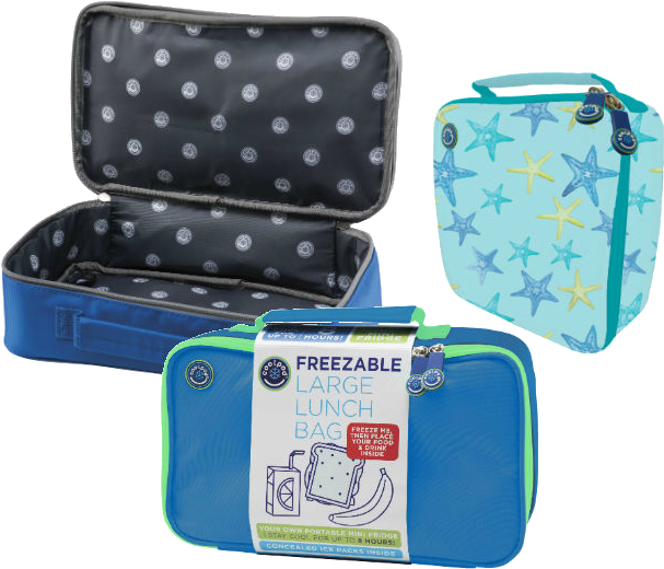 Lunch Cooler Bags - Coolpod Freezable Lunch Bag Purple (800x800), Png Download