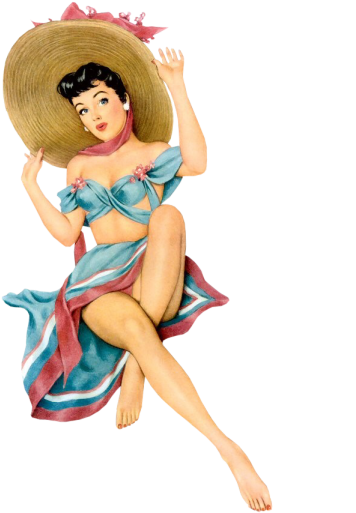 R♥z Sexy Pin-up Girl - Twisted Envy I Drink Coffee Novelty Mug (441x612), Png Download