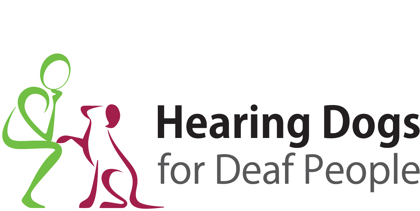 Hearing Dogs For Deaf People Logo (1658x900), Png Download