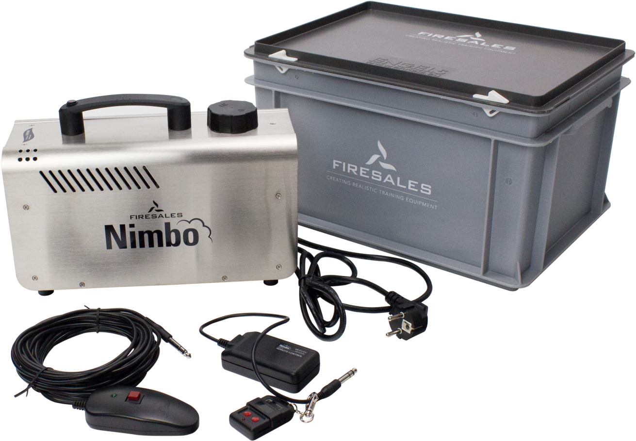 Nimbo Smoke Machine - Box (2048x980), Png Download