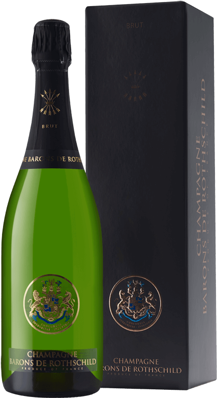 Champagne Barons De Rothschild Brut Nv - Champagne Barons De Rothschild (456x800), Png Download