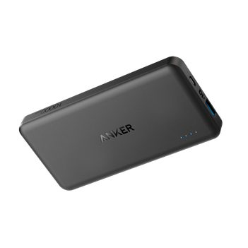 Anker Powercore Ii Slim 10000 Black [18 Month Warranty] - Anker Powercore Ii Slim 10000 Ultra Slim Power Bank (351x351), Png Download