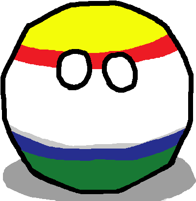 Misionesball - United Arab Republic Countryballs (500x500), Png Download