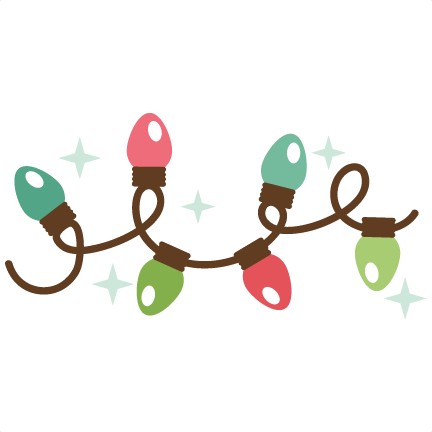 Large Christmas Lights Strand2 - Christmas Lights (432x432), Png Download