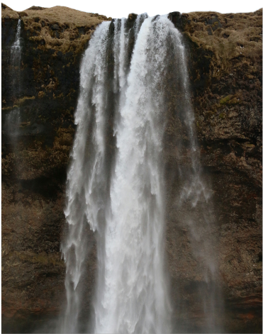 Popular And Trending Waterfall Abstract Slovenija Water - Seljalandsfoss (480x480), Png Download