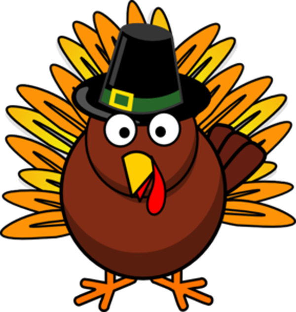 November Clipart At Getdrawings - Thanksgiving Clip Art Png (600x632), Png Download