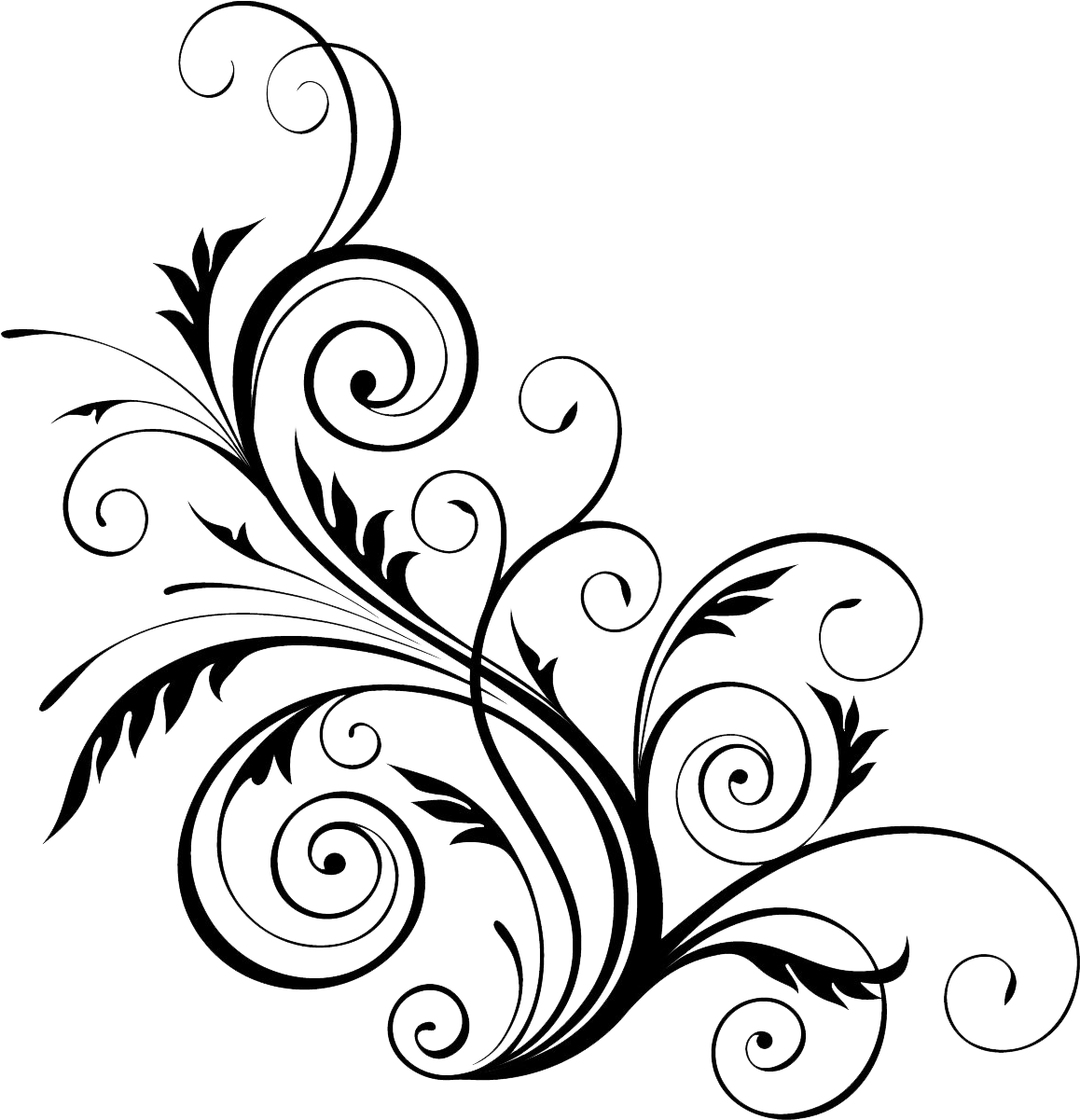 Swirl Png Download Image - Mr. & Mrs. Thank You Notes, Pack (1024x1024), Png Download