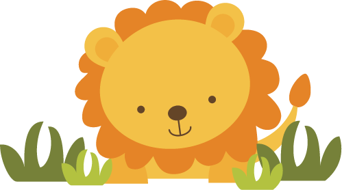 Lion Clip Art Free Vector Clipartcow - Baby Lion Vector Png (499x278), Png Download