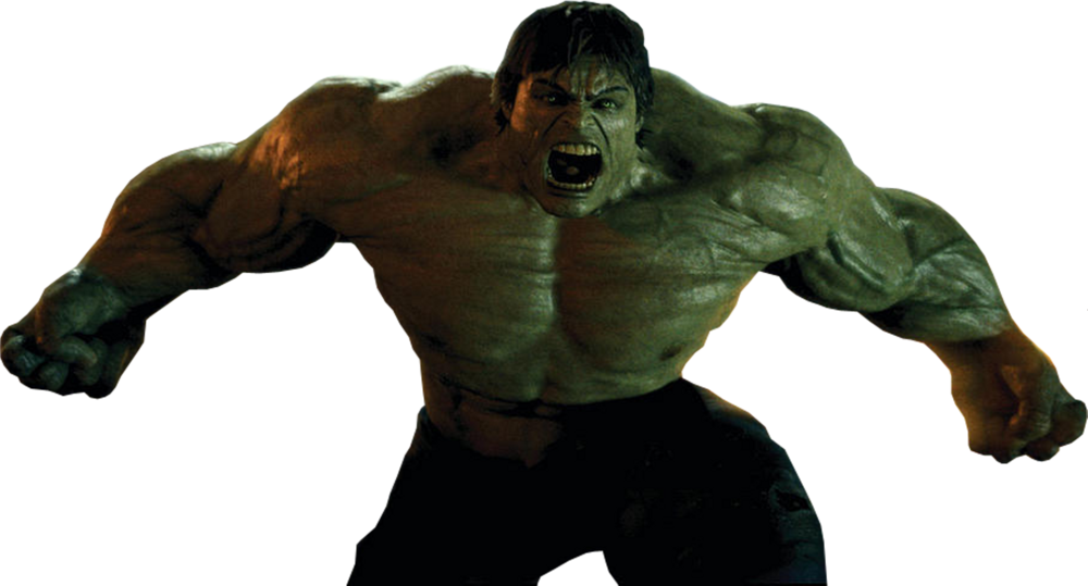 The Incredible Hulk Png Clipart Transparent - Incredible Hulk Png (1000x539), Png Download