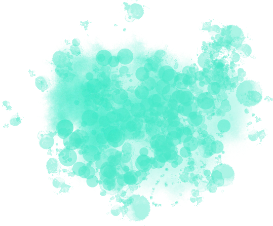 Request Turquoise Splatter By - Teal Watercolor Splash Png (664x463), Png Download