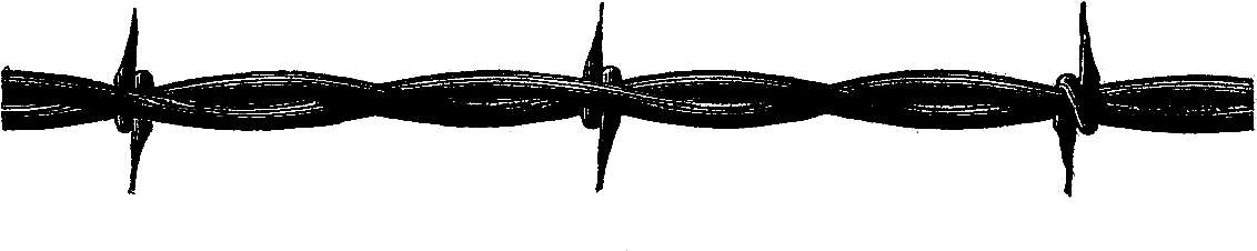 Barb Wire Clipart Tel - Propeller (1283x325), Png Download