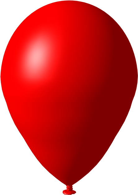 Red Balloon Png (1000x1000), Png Download