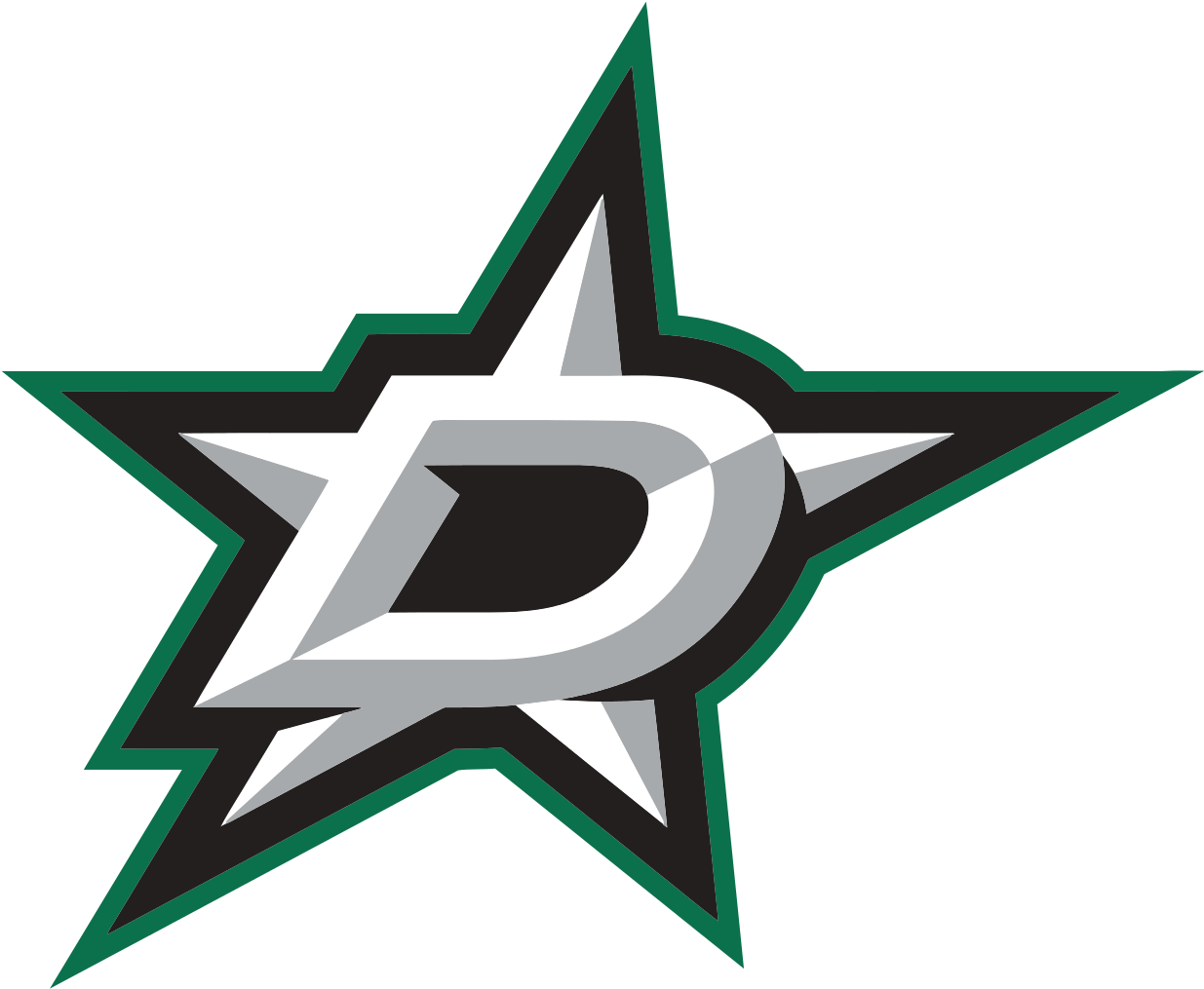 Dallas Stars - Dallas Stars Png (1235x1024), Png Download