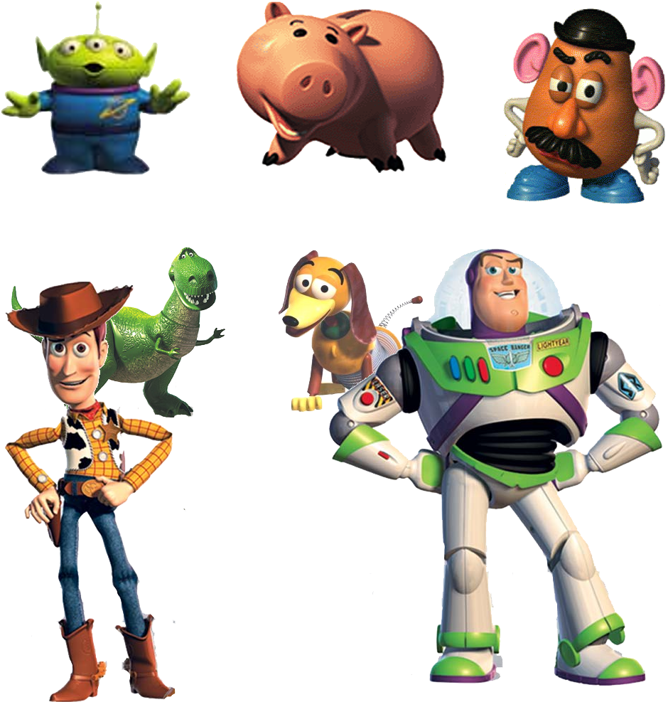 Toy Story Characters Png Photos - Toy Story 2 Characters Png (1024x1024), Png Download