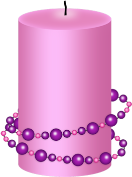 Fm Sandstorm Element 6 Holiday Candles, Christmas, - Green Candles Png (278x439), Png Download