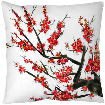 A Branch Of A Blossoming Tree - Watercolor Painting (400x400), Png Download