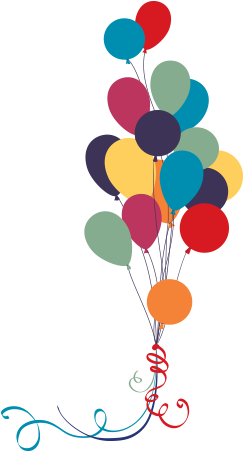 Up Balloons Png Graphic Black And White Library - Balloon (550x450), Png Download